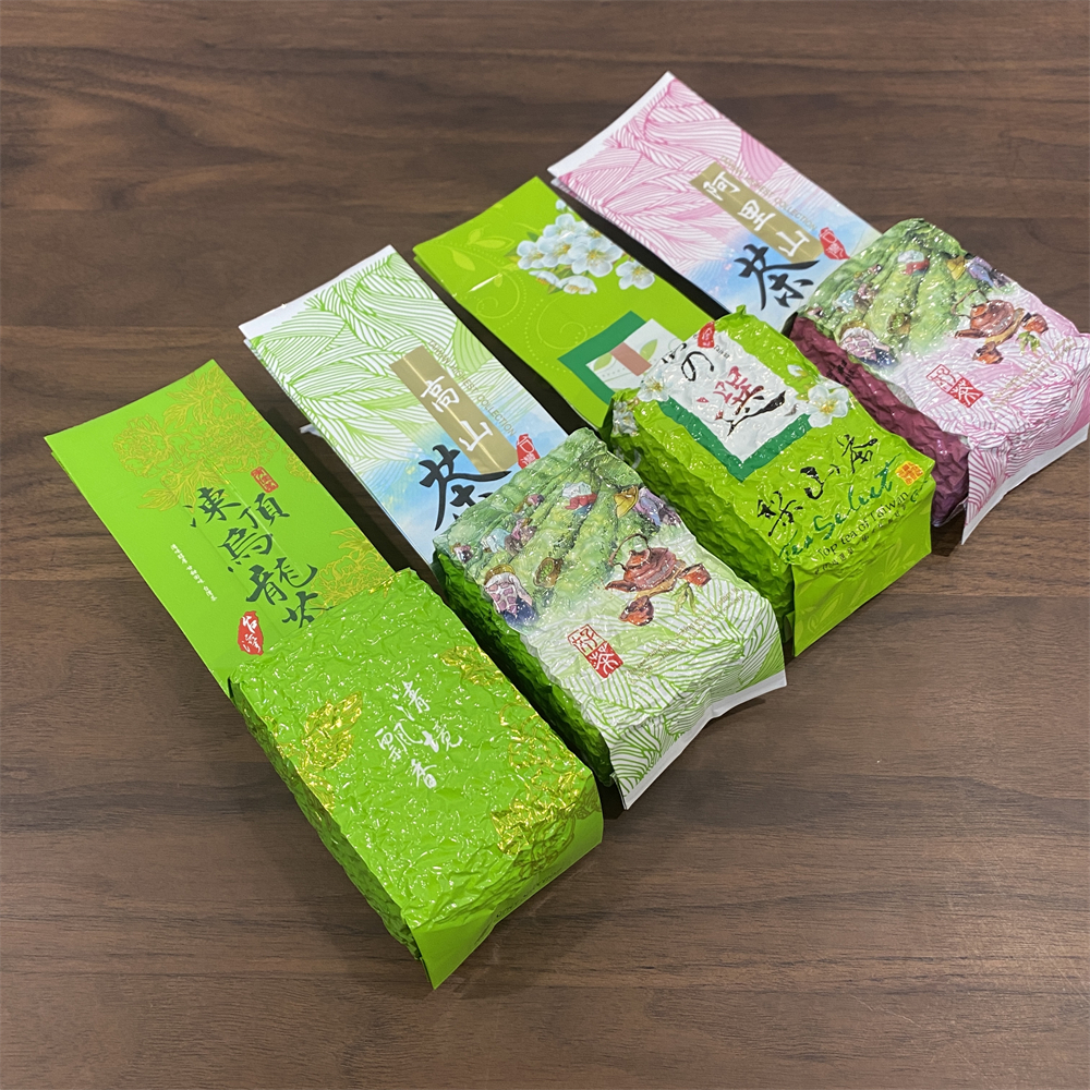 台湾四大茗茶 梨山、阿里山、冻顶、高山茶各150克 混装合计600克