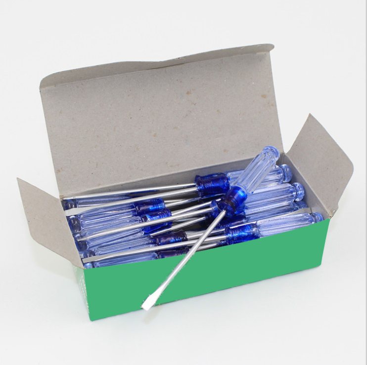 水晶透明螺丝刀3MM小螺丝刀维修拆手机电脑小起子十/一字迷你批